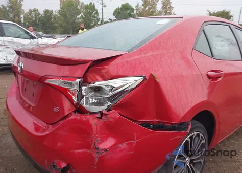 2016 Toyota Corolla S Plus from USA, damaged, VIN 5YFBURHE1GP487792